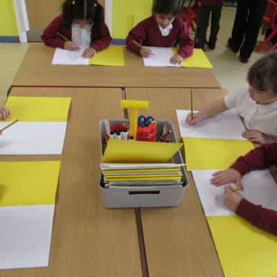 Our first day in Year 1